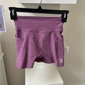 Bombshell Sportswear Plum Bike Shorts